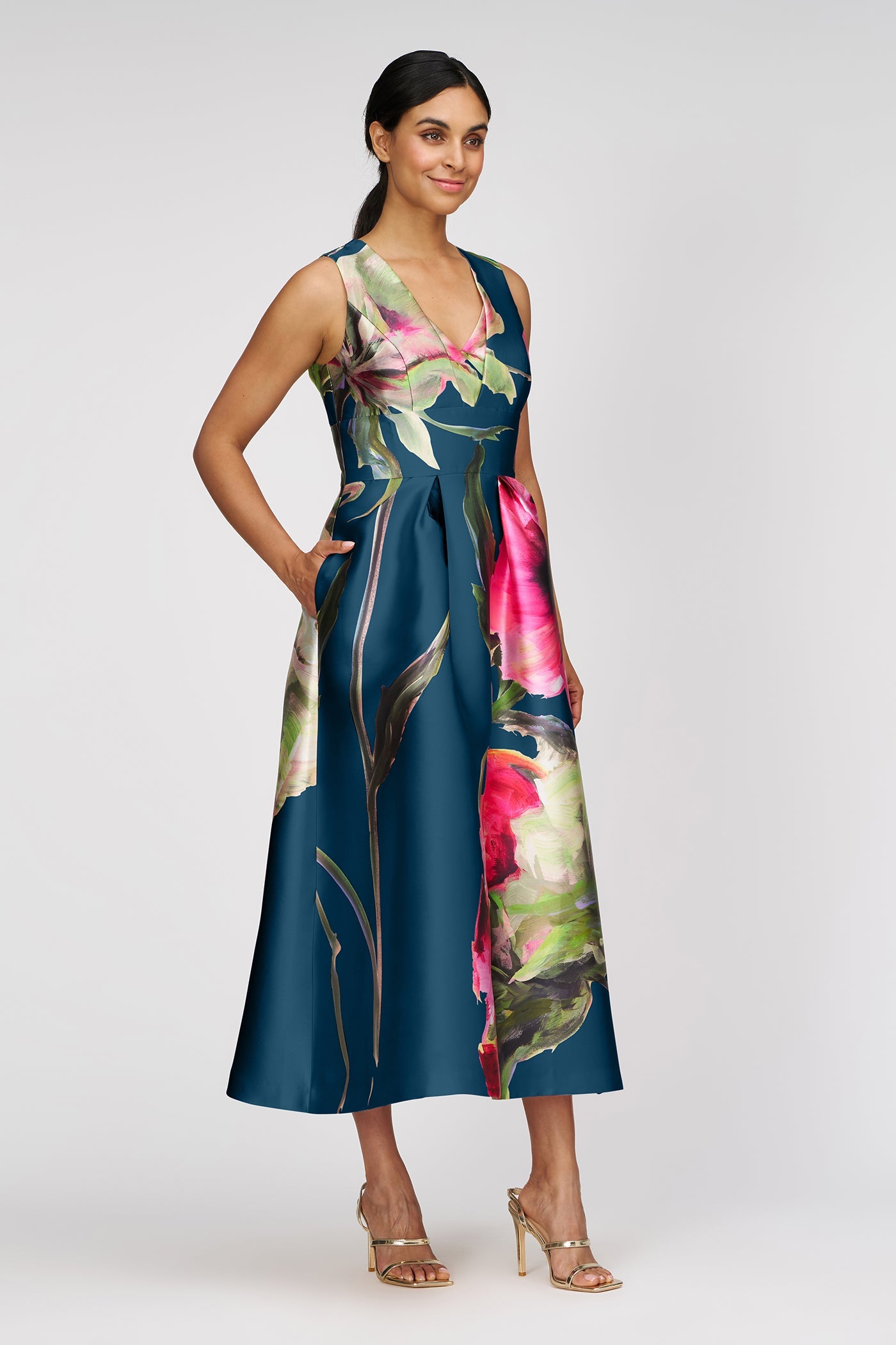 Regina Tea Length Dress