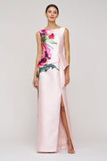 Luciana Column Gown