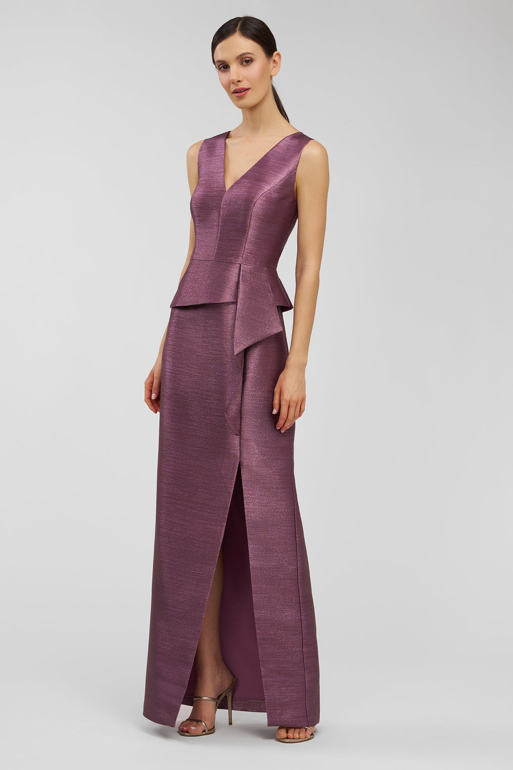 Octavia Column Gown