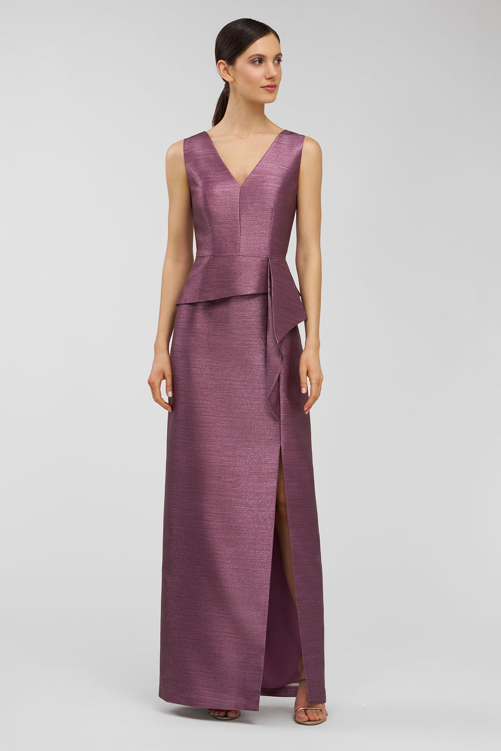 Octavia Column Gown