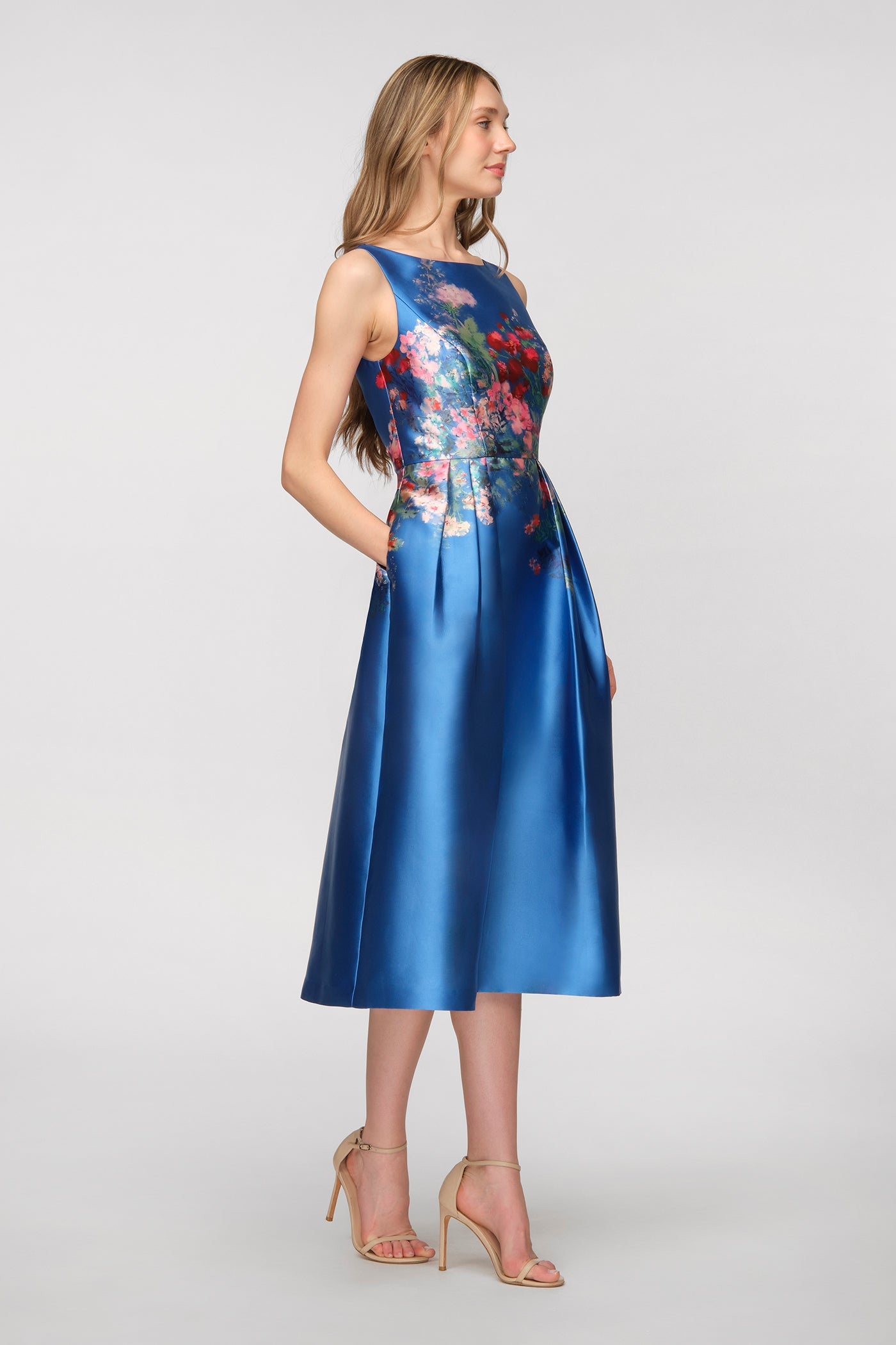 Dina Tea Length Dress