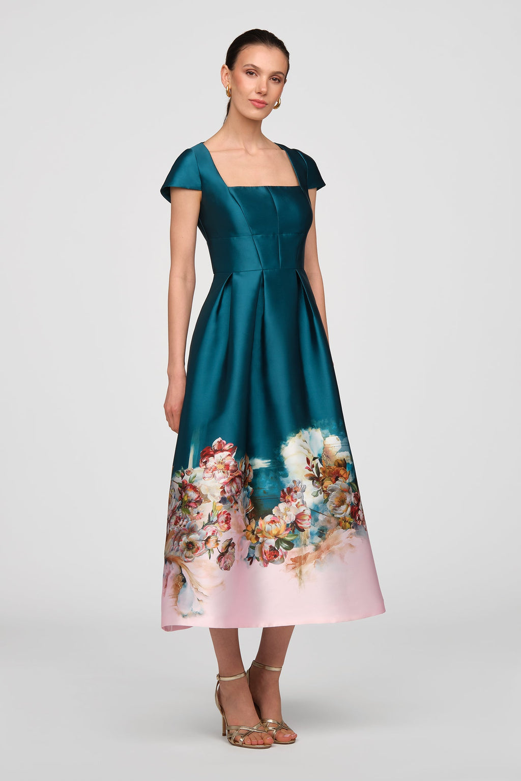 Amaya Tea Length Dress