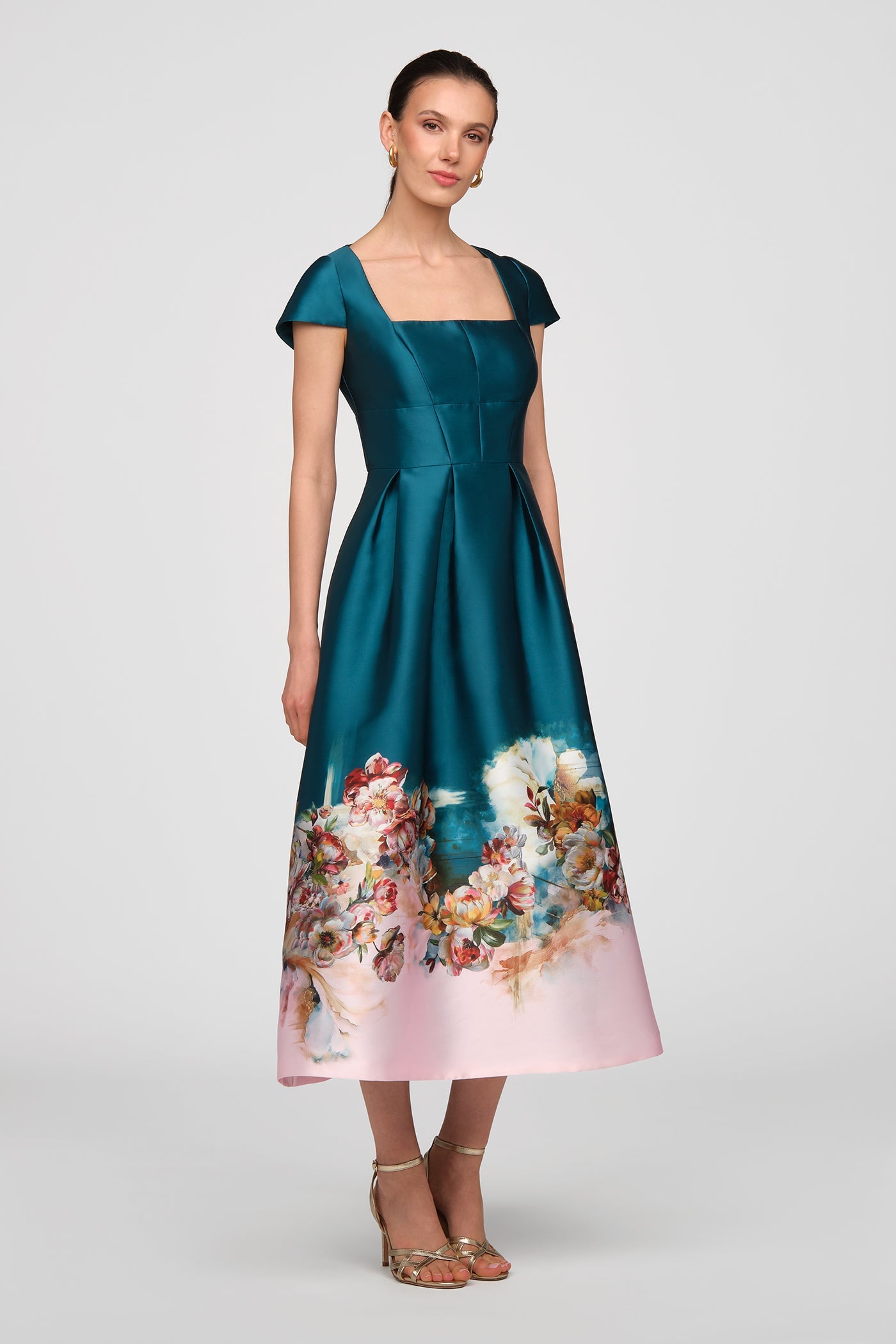 Amaya Tea Length Dress