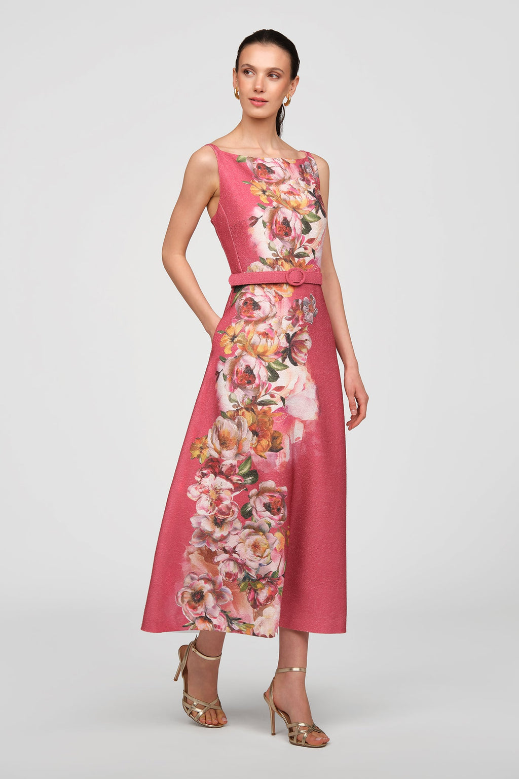 Slyvie Tea Length Dress