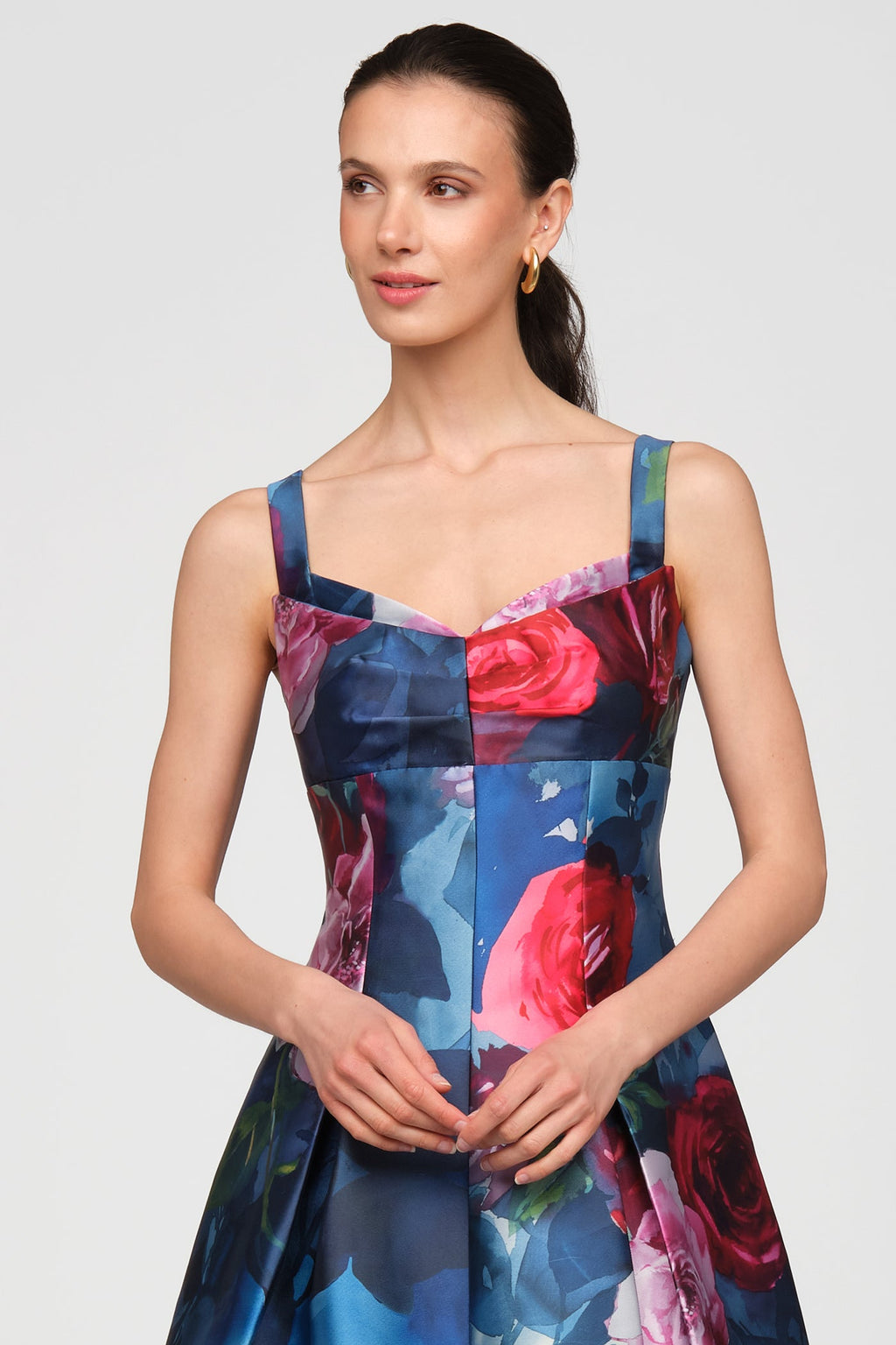 Adria Tea Length Dress