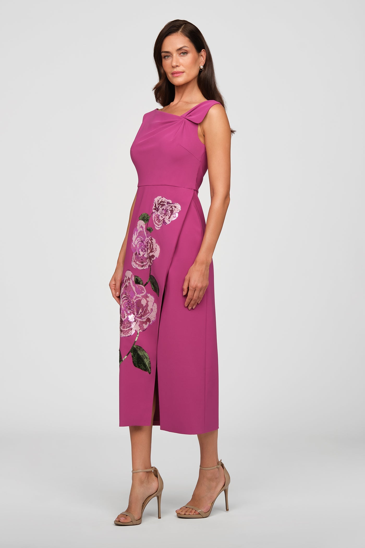 Maeta Tea Length Dress